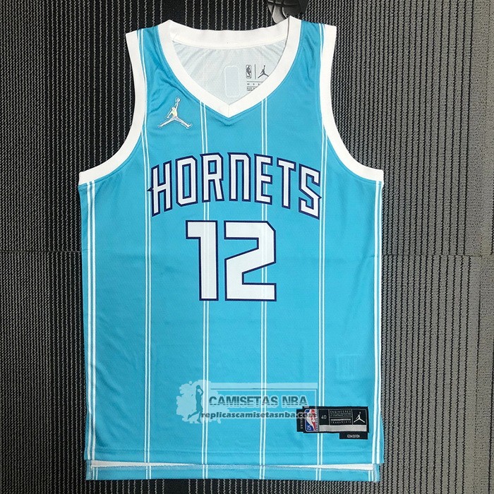Camiseta Charlotte Hornets Kelly Oubre JR. NO 12 Icon 2020-21 Verde